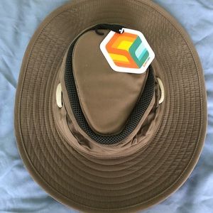 Tan and Brown Sun Hat